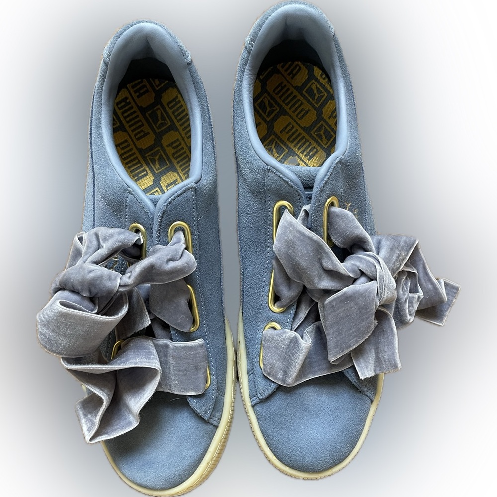 Puma Suede Heart Sneakers - Blue